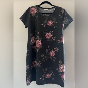 Maurices Floral Shirt Dress